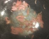 A picture of step 2 of Simple spicy turmeric scrambled egg.