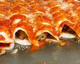 Foto del paso 6 de la receta: Canelones rápidos con rapiditas rellenas de acelga y carne