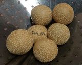 Foto langkah ke 5 dari resep Onde-onde isi kacang hijau (lembut).