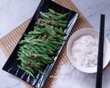 Foto langkah ke 3 dari resep Tumis Buncis Bawang Putih ala Hotel.