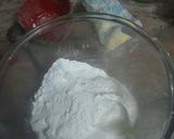 A picture of step 5 of Eggless tutti frutti vanilla cake.