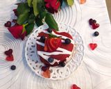 Φωτογραφία βήματος 6 της συνταγής Red velvet fluffy pancakes ♥️🥞