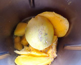 Foto del paso 5 de la receta: Cheesecake cebra 🦓 de mango 🥭 y coco 🥥