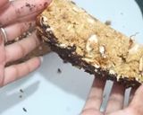 A picture of step 5 of Oats and jaggery's shortcake.