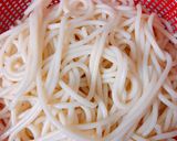 Hình bước làm 1 của món Spaghetti sốt thịt bò