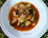Foto del paso 13 de la receta: Patatas estofadas con ajos macerados, pimentón y hojas de salvia