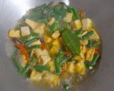 Foto langkah ke 2 dari resep Sayur tahu kacang panjang.
