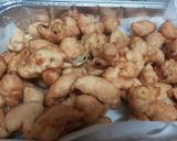 A picture of step 4 of Dahi Vada.