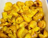 A picture of step 3 of Potato salad with lemon zest and herbs.