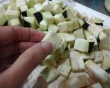 Foto del paso 1 de la receta: Curry de garbanzos y berenjena