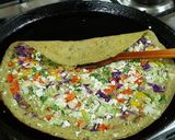 ચીલા વીથ પનીર ફ્રુટ એન્ડ વેજીટેબલ (Chila Recipe in Gujarati) રેસીપી સ્ટેપ3ફોટો