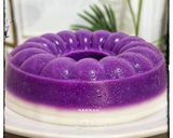 Foto langkah ke 6 dari resep Kue Talam Ubi Ungu.