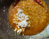 A picture of step 6 of Motor Dal (Peas Dal) Bora o Panchmesali.