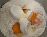 Une image de l'étape 1 de Brioche au mascarpone et miel.
