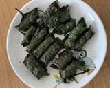 A picture of step 4 of Grilled Beef Wrapped in Betel Leaves (for 9-month-old babies).