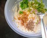 A picture of step 2 of Vermicelli Masala Chilla.