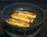 Foto langkah ke 2 dari resep Pisang Penyet saus Durian.