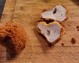Rántott Bimbós Pöffeteggomba recept fázis 4 fotója