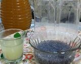 A picture of step 13 of Summer Coolers :Musk Melon Crush Coconut Lemonade Jaggery Cooler.