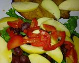 Foto del paso 1 de la receta: Pechuga con ensalada fruta y miel a la Mario's