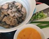 Hình bước làm 1 của món Hàu chiên trứng