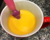 Foto del paso 2 de la receta: Natillas caseras con un toque de cítricos y cacao