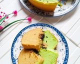 Foto langkah ke 6 dari resep Bolu Pandan Ekonomis 5 Telur Kocok All In One...Praktis.