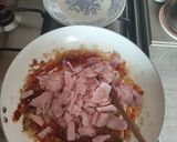 1947. Paradicsomos Sonkás Pestós Spagetti ! recept fázis 2 fotója