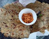A picture of step 4 of Masala Jowari Bhakri Roti.
