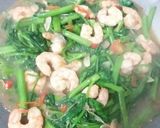 Foto langkah ke 2 dari resep Kangkung Terasi Rencah Udang.