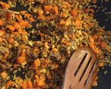 Foto del passaggio 5 della ricetta Piade al riso e ragù di funghi porcini