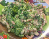Foto del paso 4 de la receta: Brócoli a la carbonara 🥦