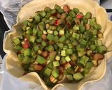 Une image de l'étape 7 de Tarte à la rhubarbe crème vanille et épeautre.