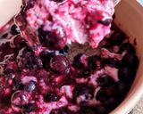 Foto del paso 4 de la receta: Smoothie bowl de arándanos 🫐 Yogur natural de leche pastoril con arándanos, chía y coco 🥥