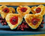 A picture of step 9 of Heart shaped Rajma Cutlets.