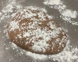 Foto langkah ke 5 dari resep Sourdough Chocolate hazelnut raisin brownie rustic bread.