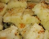 A picture of step 5 of Suji curd dhokla.