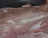 Foto del paso 1 de la receta: Solomillo de cerdo relleno de verduritas con salsa de higos