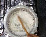 A picture of step 1 of Besan k Ladu   #KokabandCookpad  #Foodies&Freinds.