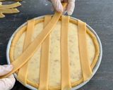 A picture of step 6 of Pastiera Napoletana.