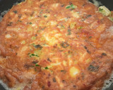 Foto langkah ke 3 dari resep Telur Dadar Tahu Pedas.