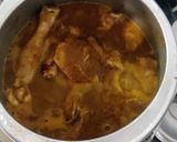 A picture of step 3 of Chicken curry and Rice.