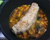 Foto del paso 7 de la receta: Solomillo relleno de ciruelas y pistachos al Pedro Ximénez