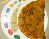A picture of step 3 of Tomato dosa.