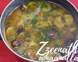 A picture of step 3 of Sambar Rice.