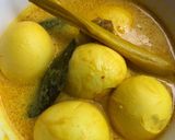 Foto langkah ke 3 dari resep Gulai Telur.