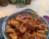 A picture of step 4 of Spiny gourd sabji.