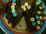 Pastel de chocolate, sencillo