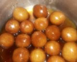 A picture of step 4 of Gulab jamuns #4weekschallenge #charityrecipe.