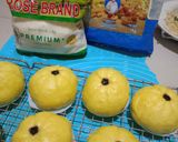 Foto langkah ke 6 dari resep Bakpao Labu Kuning (Isi Kacang Merah - No Mixer).
